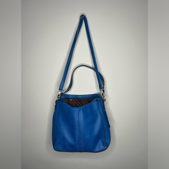 Cobalt Blue Montana West Large Hobo Bag with Removable Crossbody Strap - Picture 2 of 11